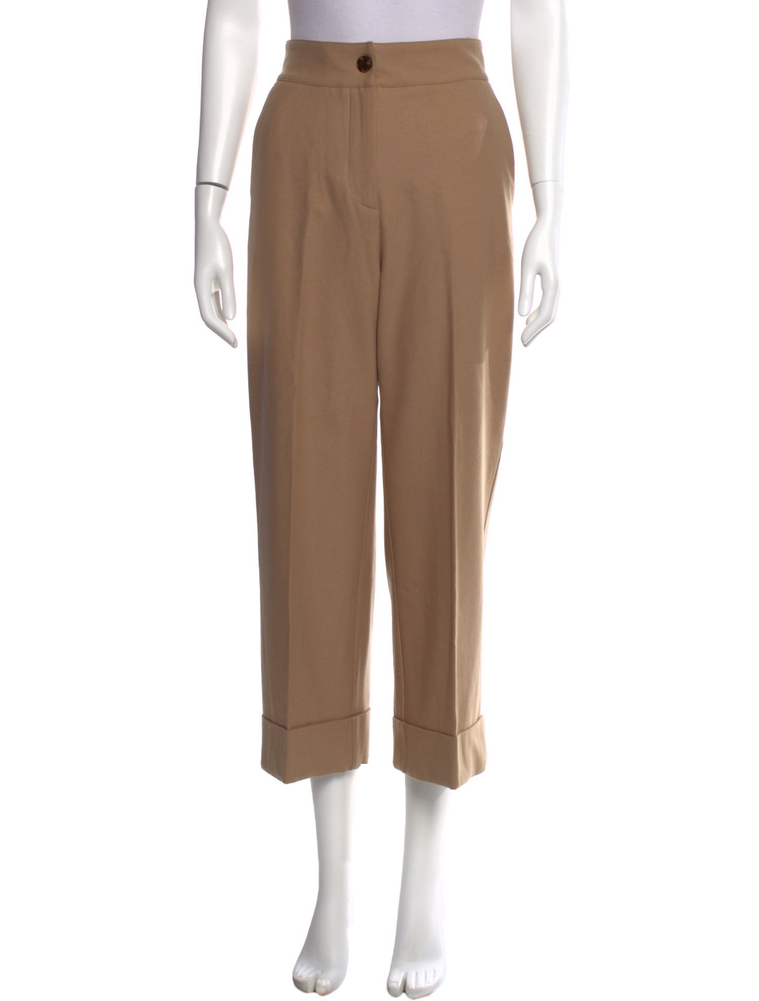 Momoni Virgin Wool Wide Leg Pants