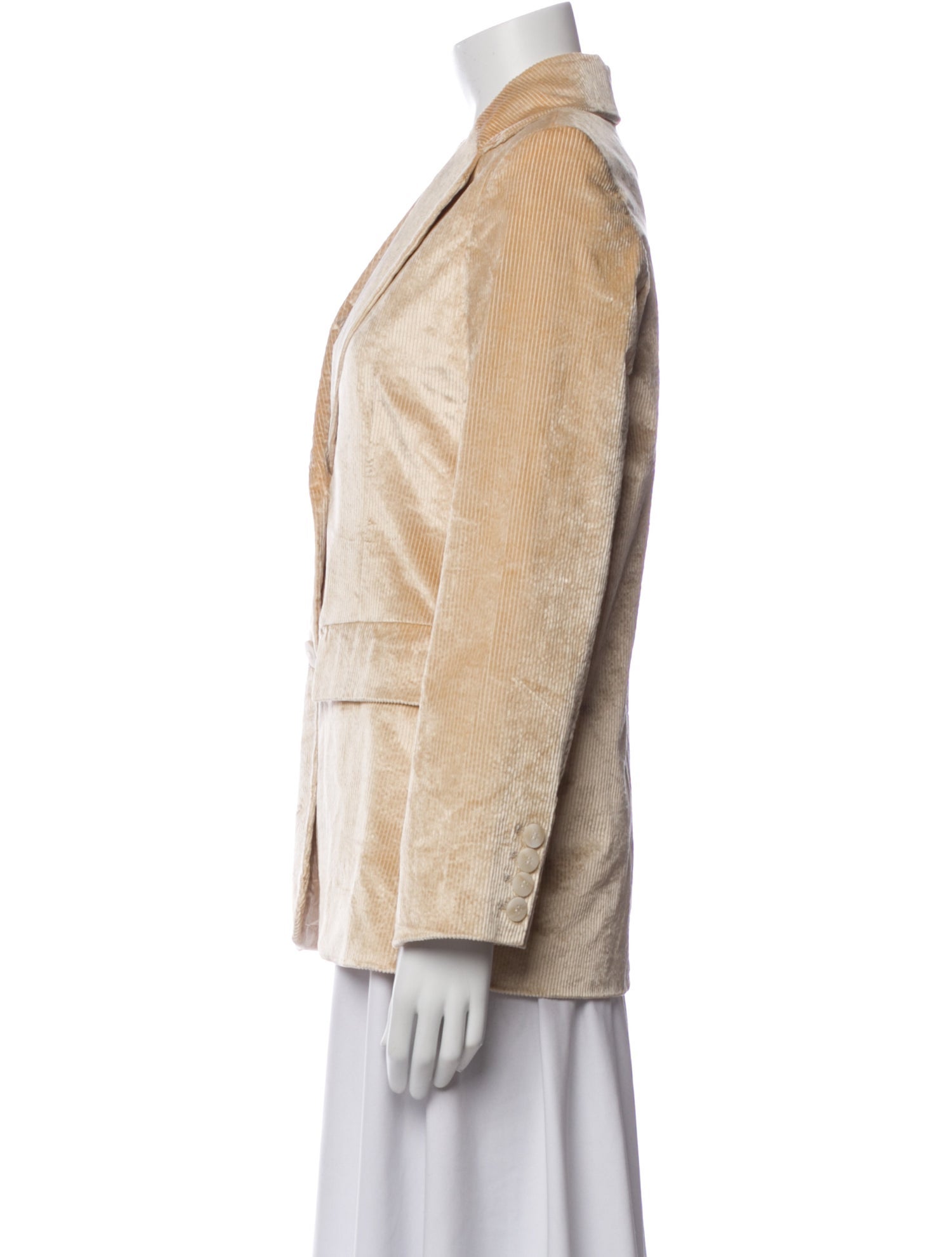 Momoni Corduroy Striped Blazer