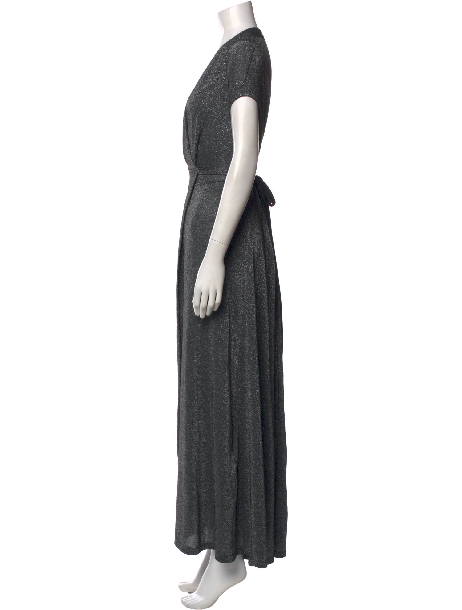 Momoni V-Neck Long Dress