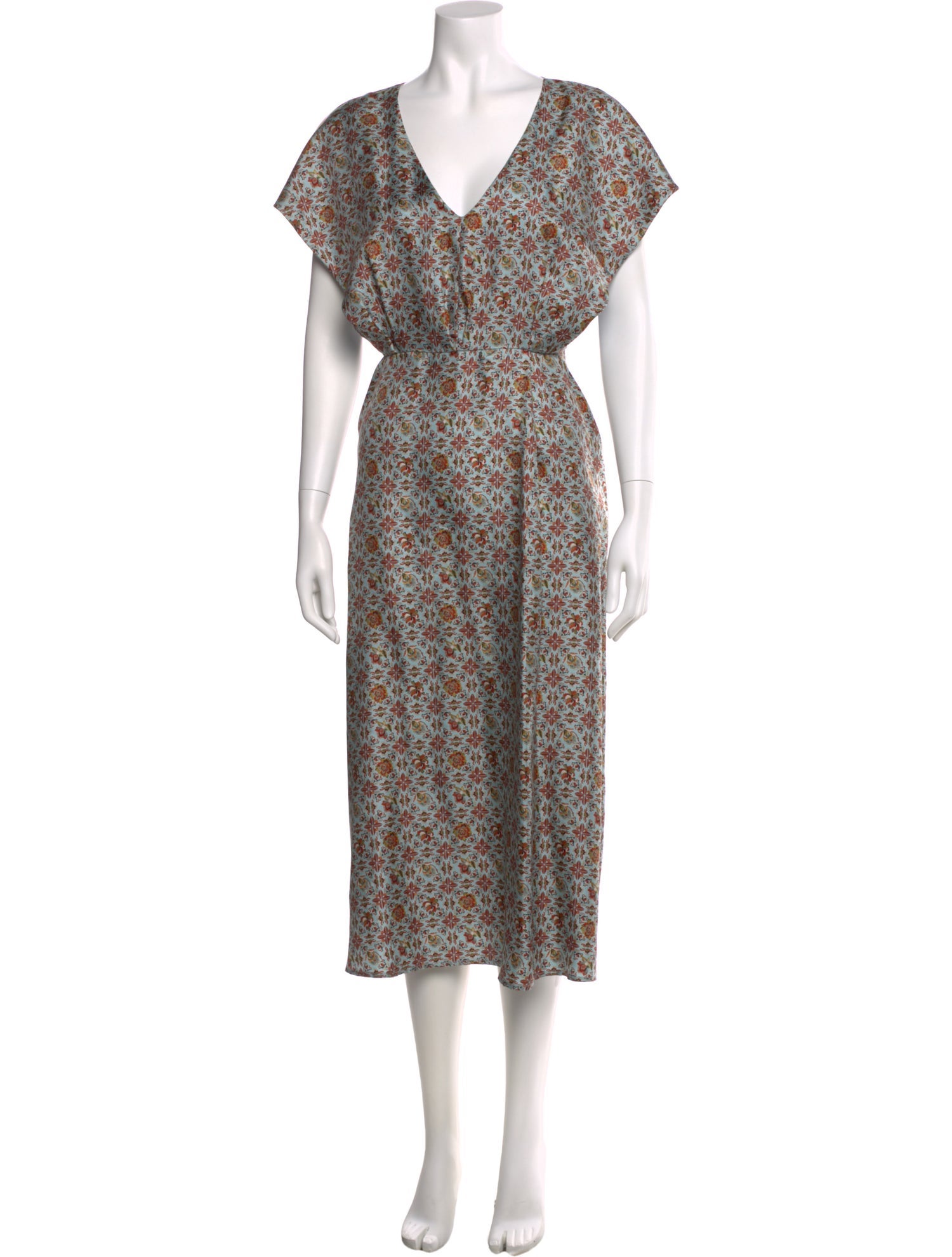 Momoni Silk Midi Length Dress