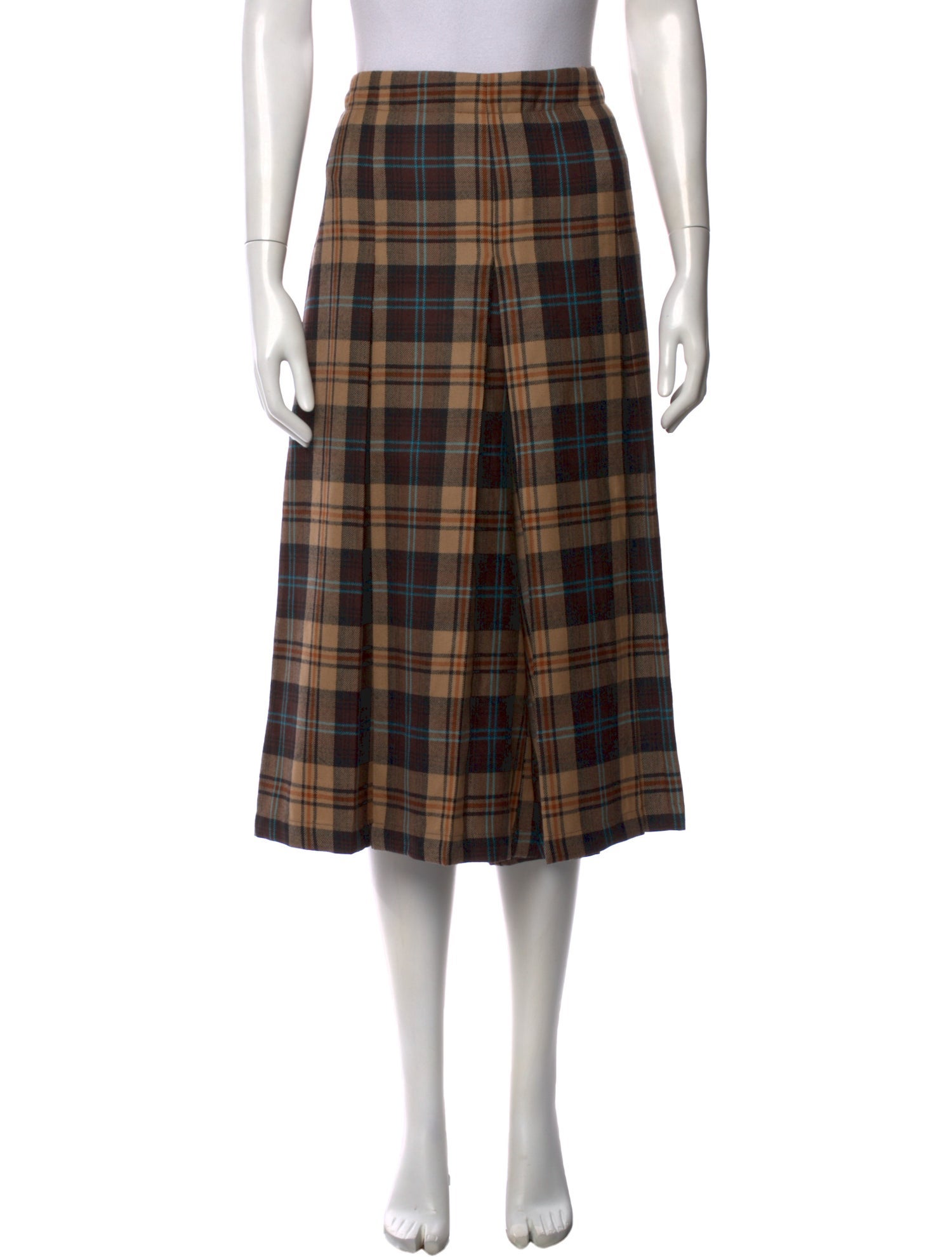 Momoni Virgin Wool Wide Leg Pants