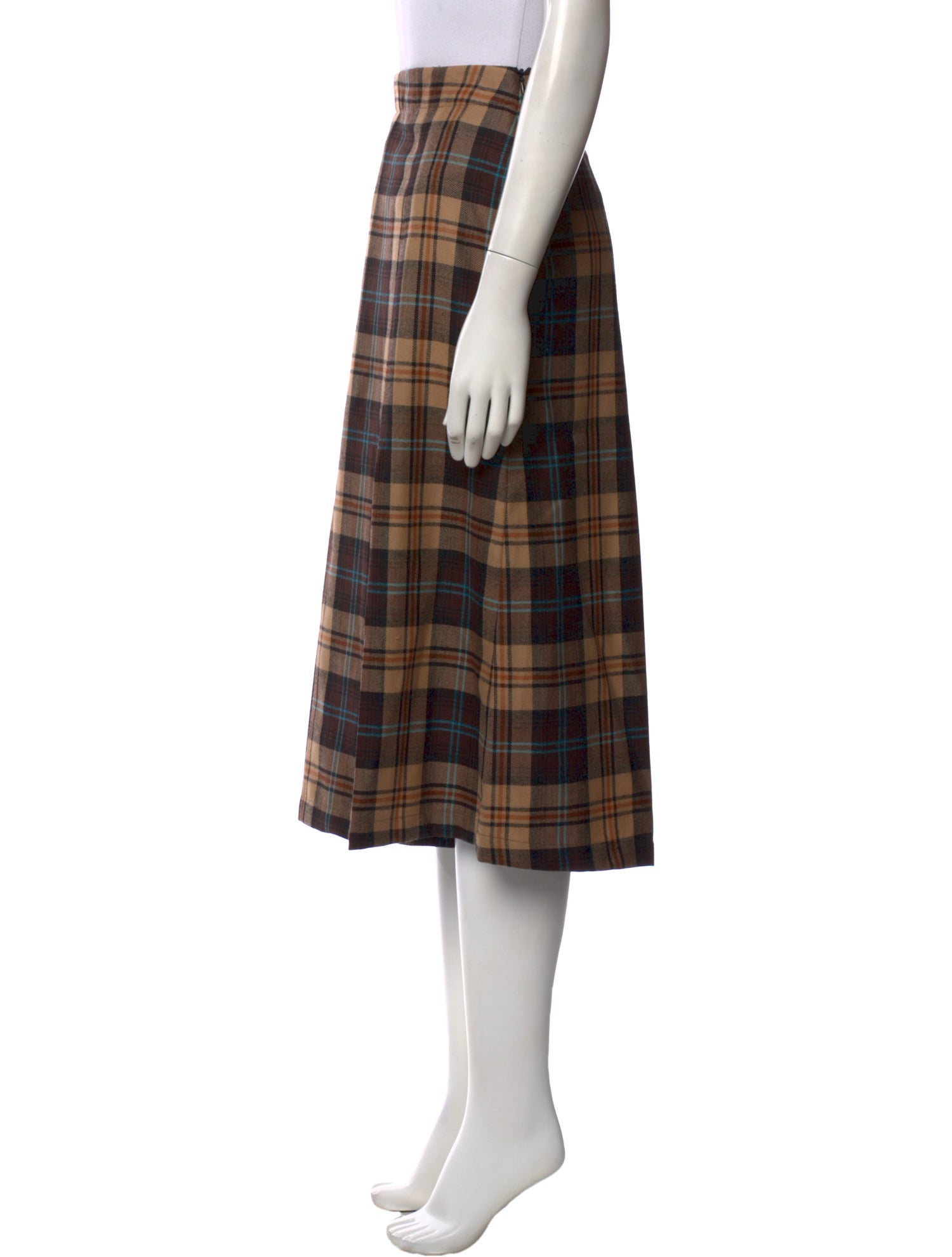 Momoni Virgin Wool Wide Leg Pants