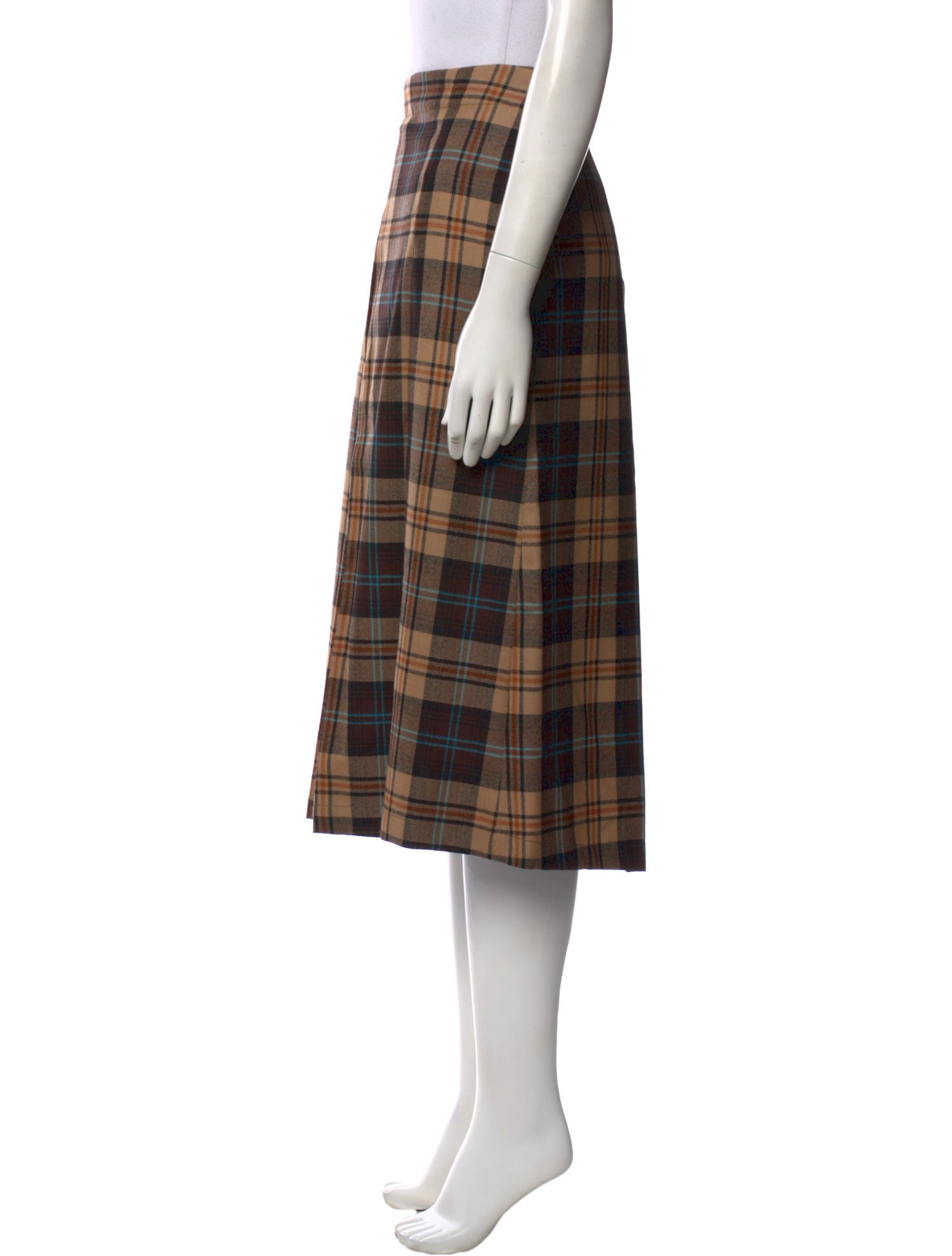 Momoni Virgin Wool Wide Leg Pants