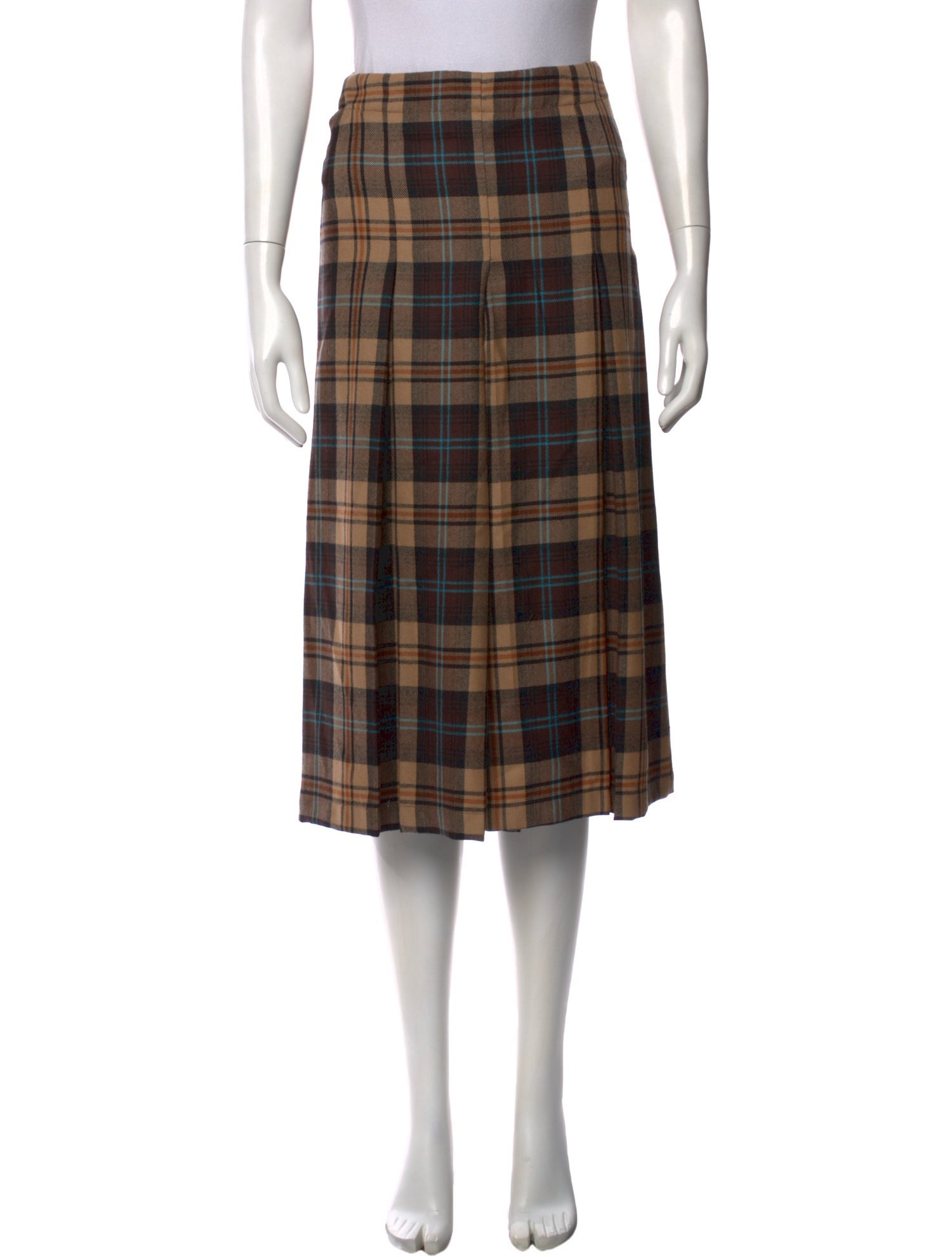 Momoni Virgin Wool Wide Leg Pants