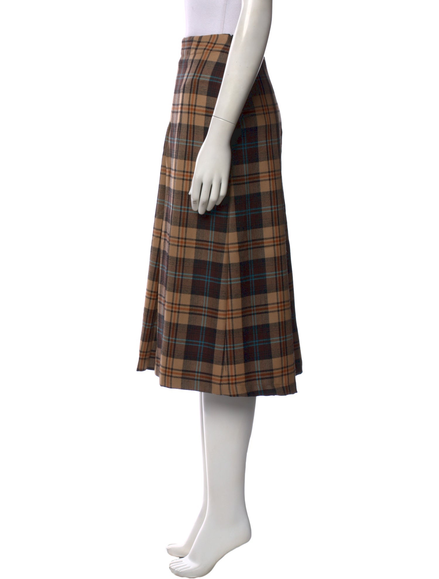 Momoni Virgin Wool Wide Leg Pants