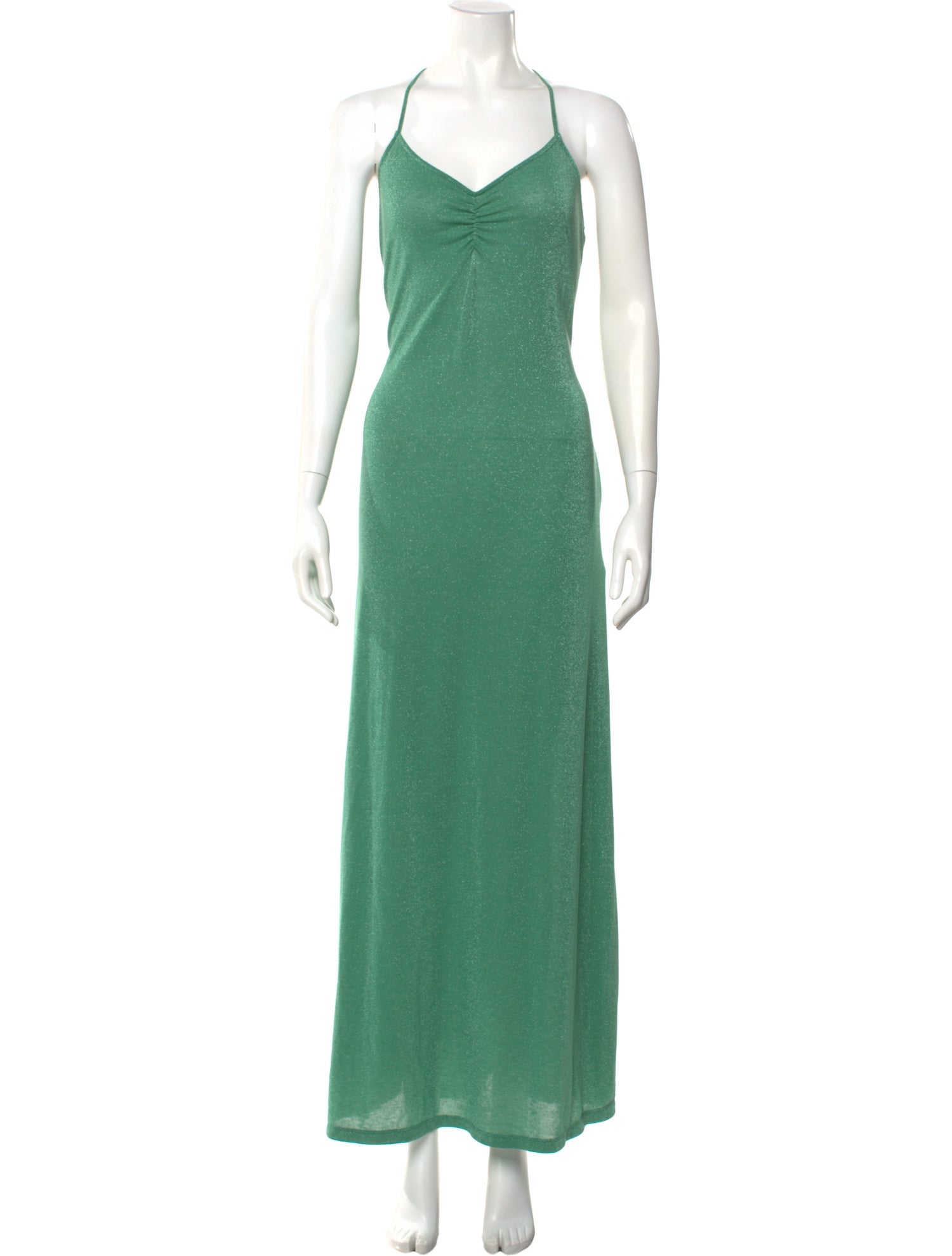 Momoni V-Neck Long Dress