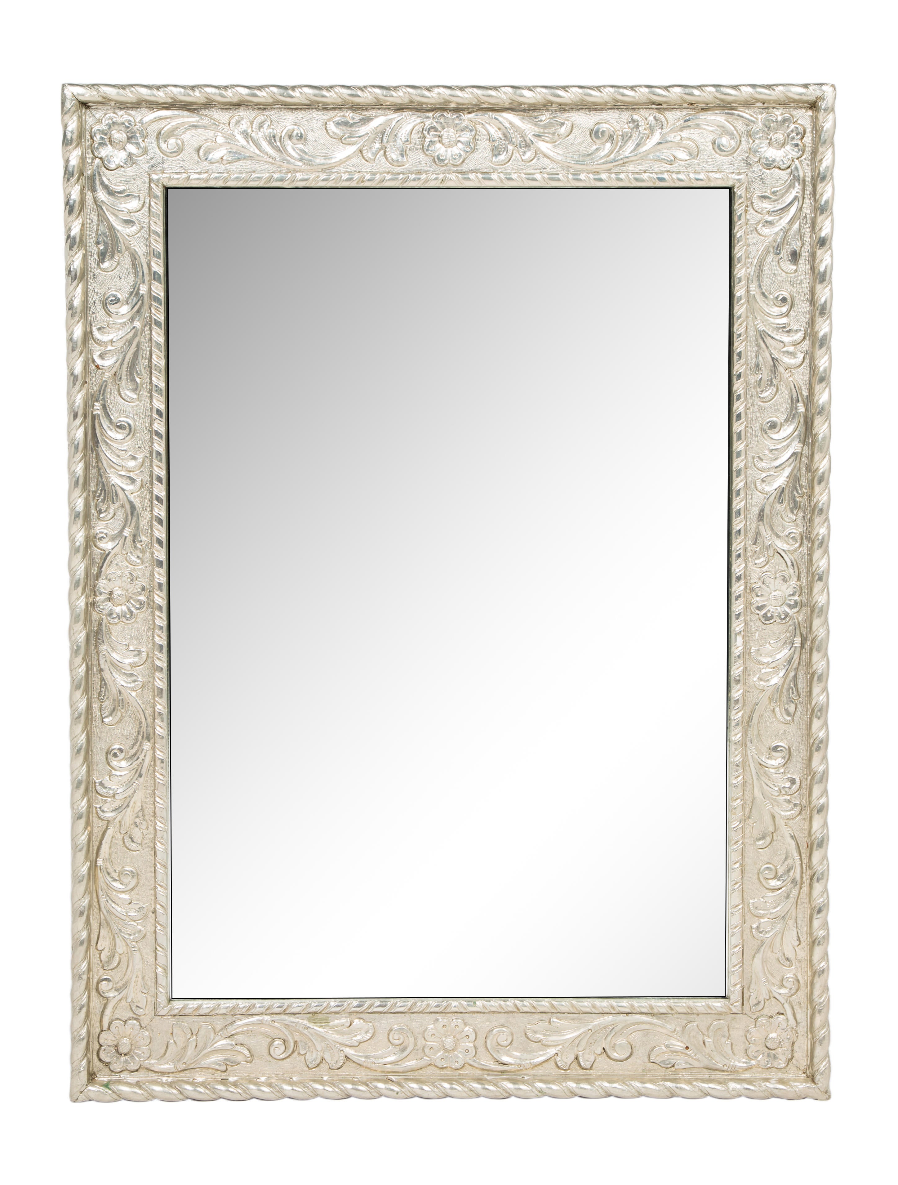 Mirror Indian-Style Metal-Clad Wall