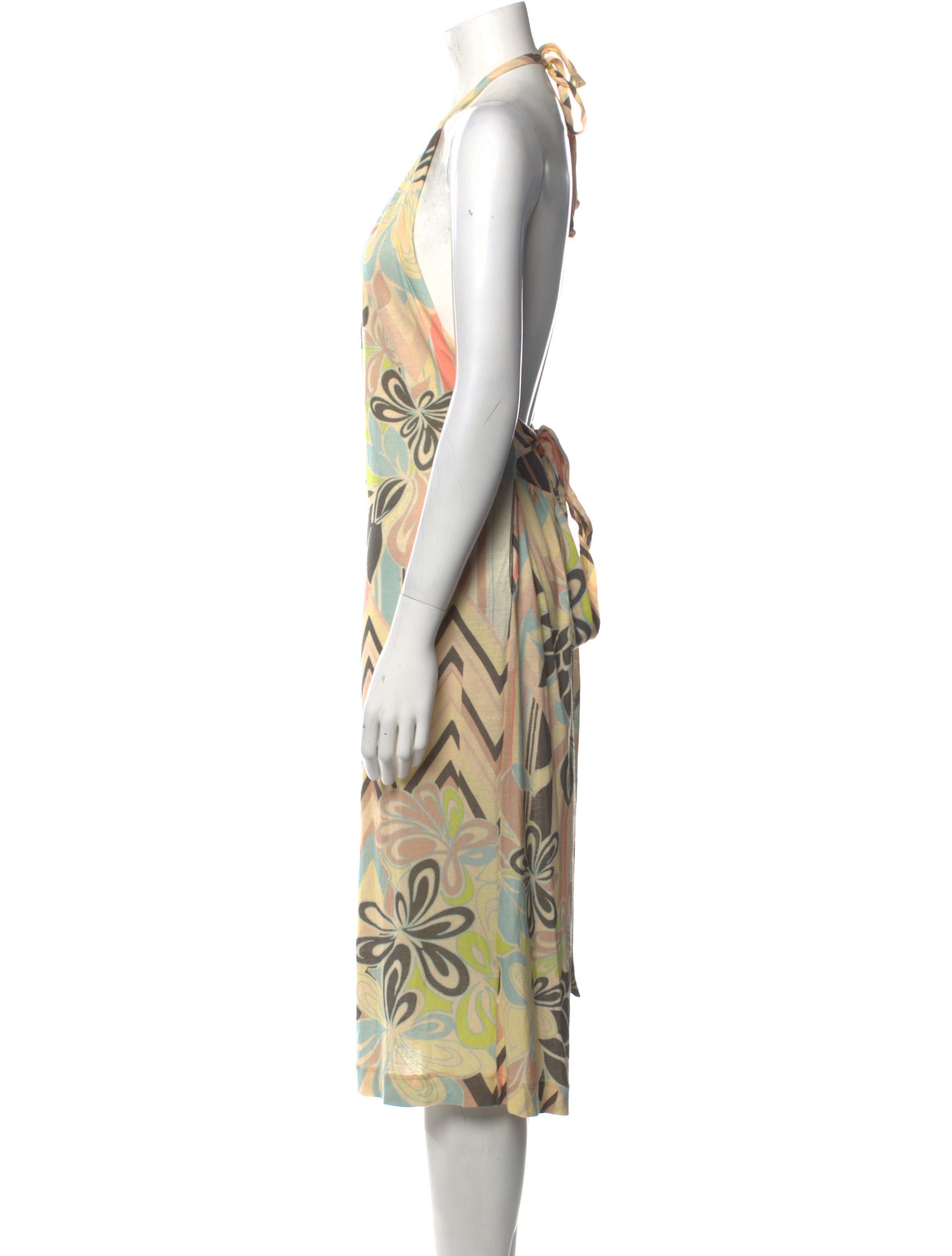 Missoni Printed Midi Length Dress