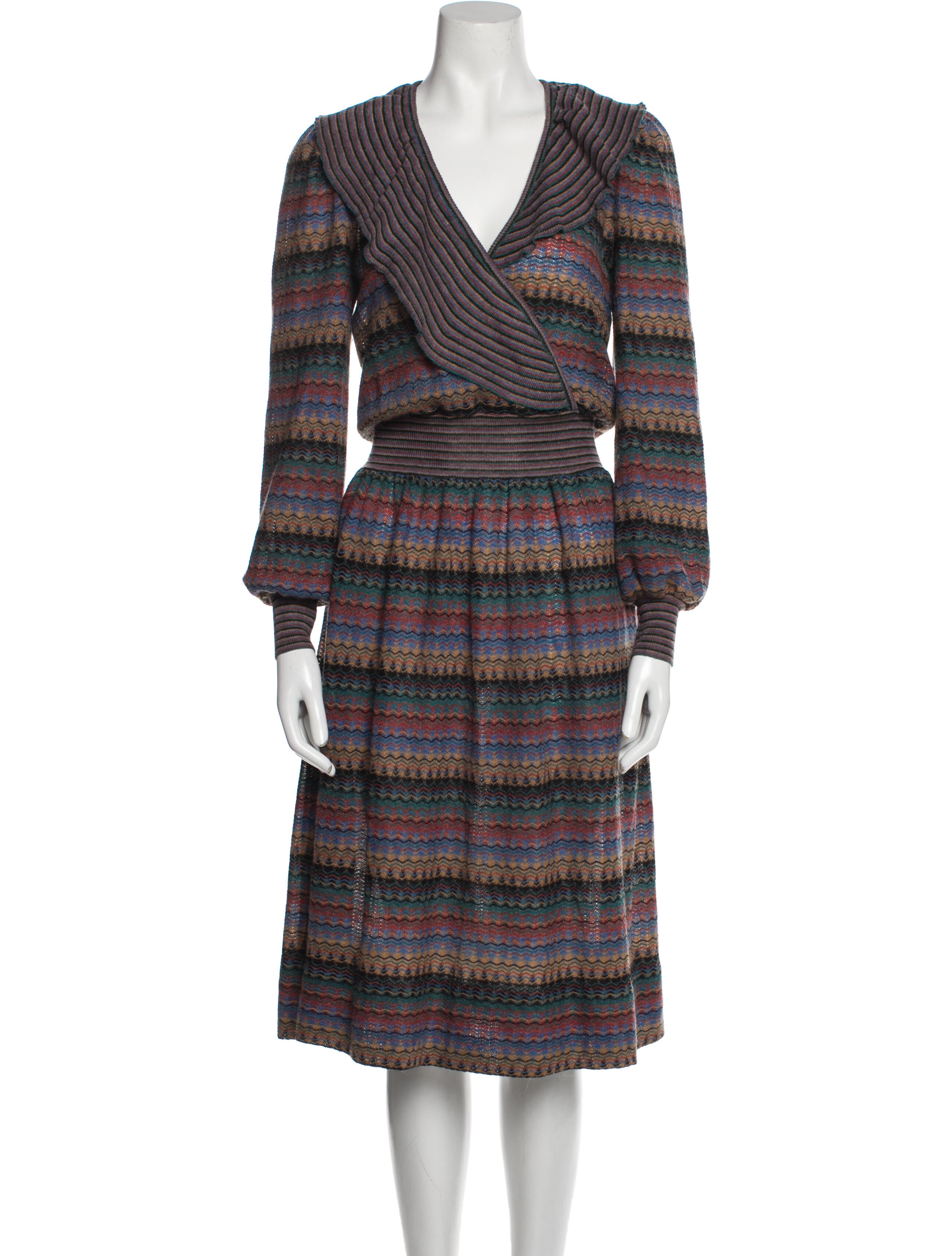 Missoni Vintage Midi Length Dress