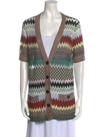 Missoni Striped V-Neck Sweater