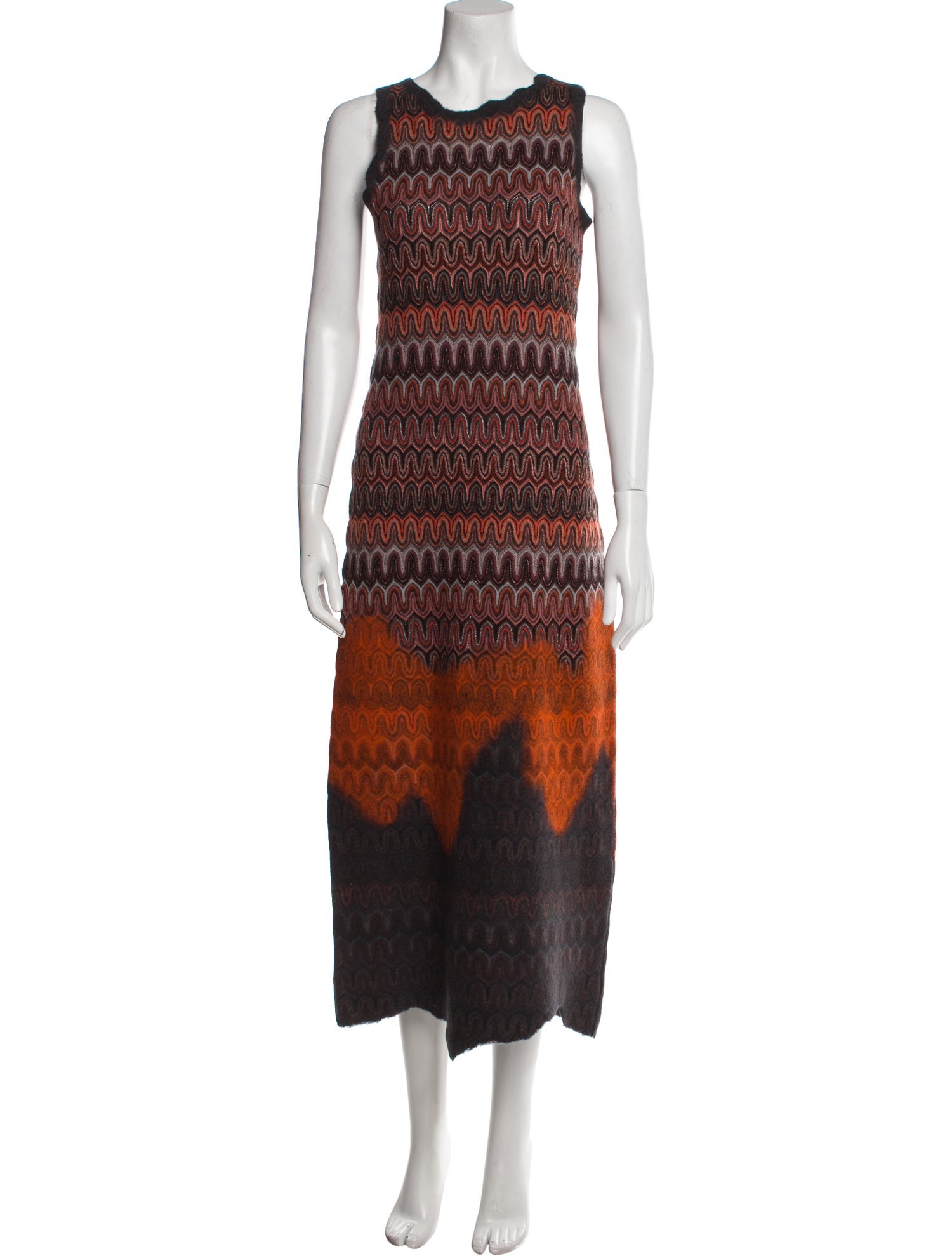 Missoni Striped Long Dress - Grey Dresses, Clothing - MIS147646 | The ...