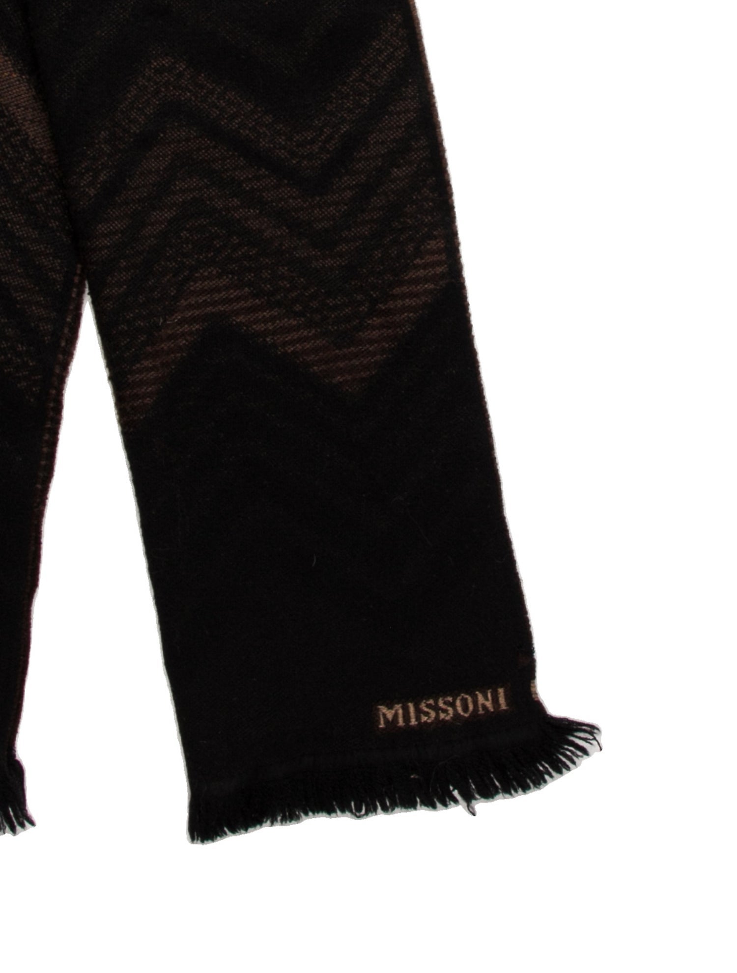 Missoni Multicolor Wool Striped Unisex Neck Wrap Shawl main image 0