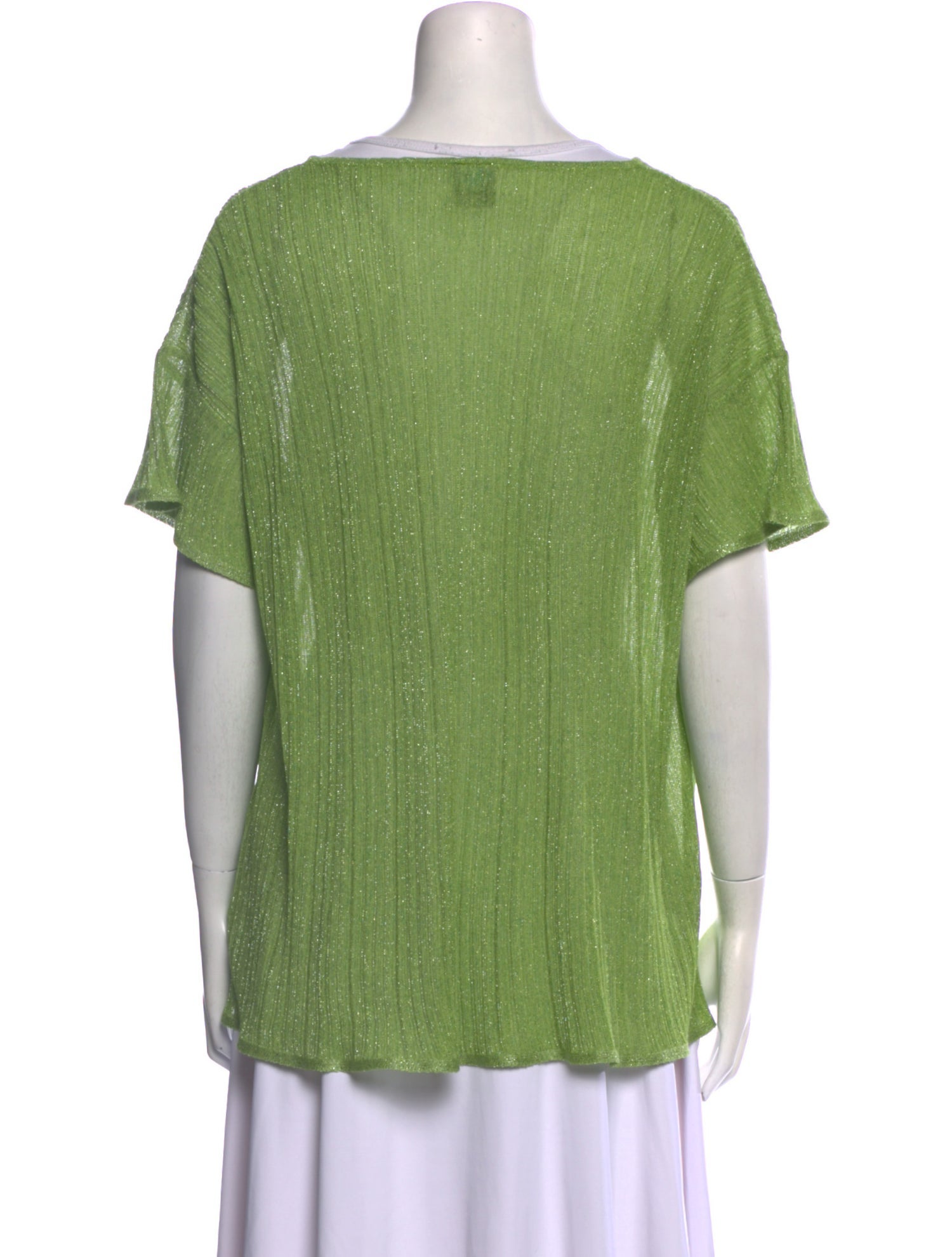 M Missoni Scoop Neck Short Sleeve T-Shirt