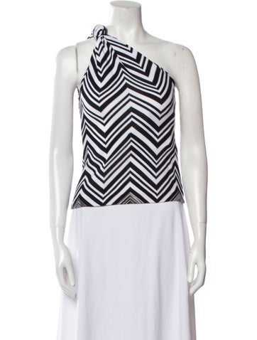 Missoni Tops Striped One-Shoulder Top Us4, It40 | S