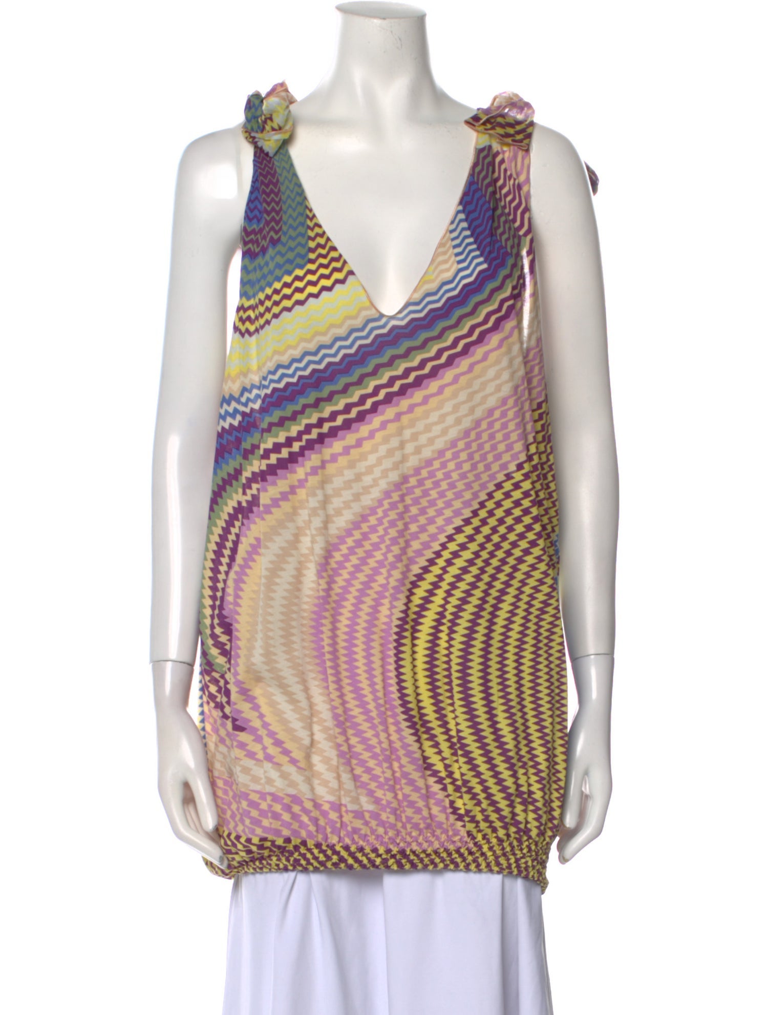 Missoni Printed V-Neck Tunic