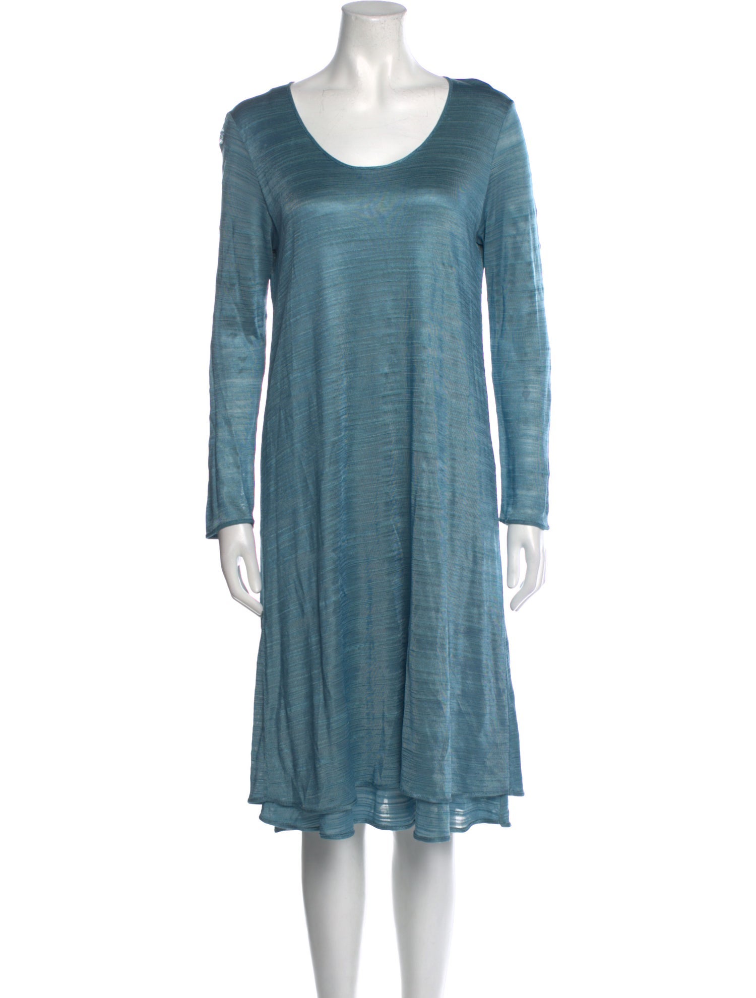 Missoni Scoop Neck Midi Length Dress