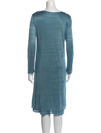 Missoni Scoop Neck Midi Length Dress