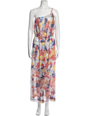 Missoni Floral Print One-Shoulder Jumpsuit