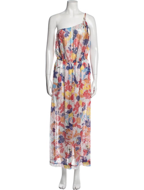 Missoni Floral Print One-Shoulder Jumpsuit