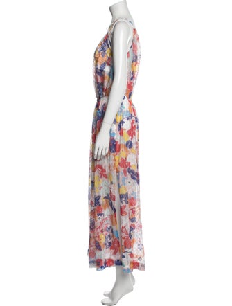 Missoni Floral Print One-Shoulder Jumpsuit