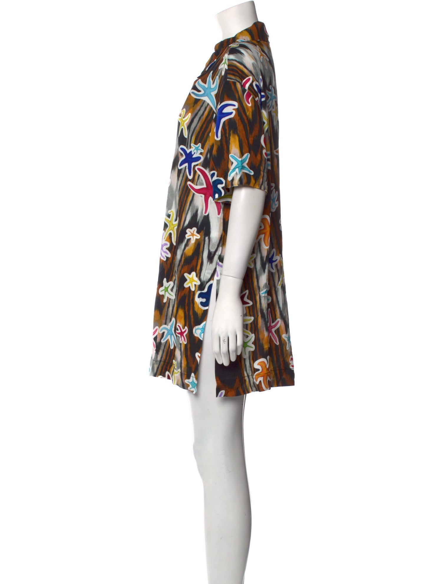 Missoni Printed Short Sleeve Tunic w/ Tags