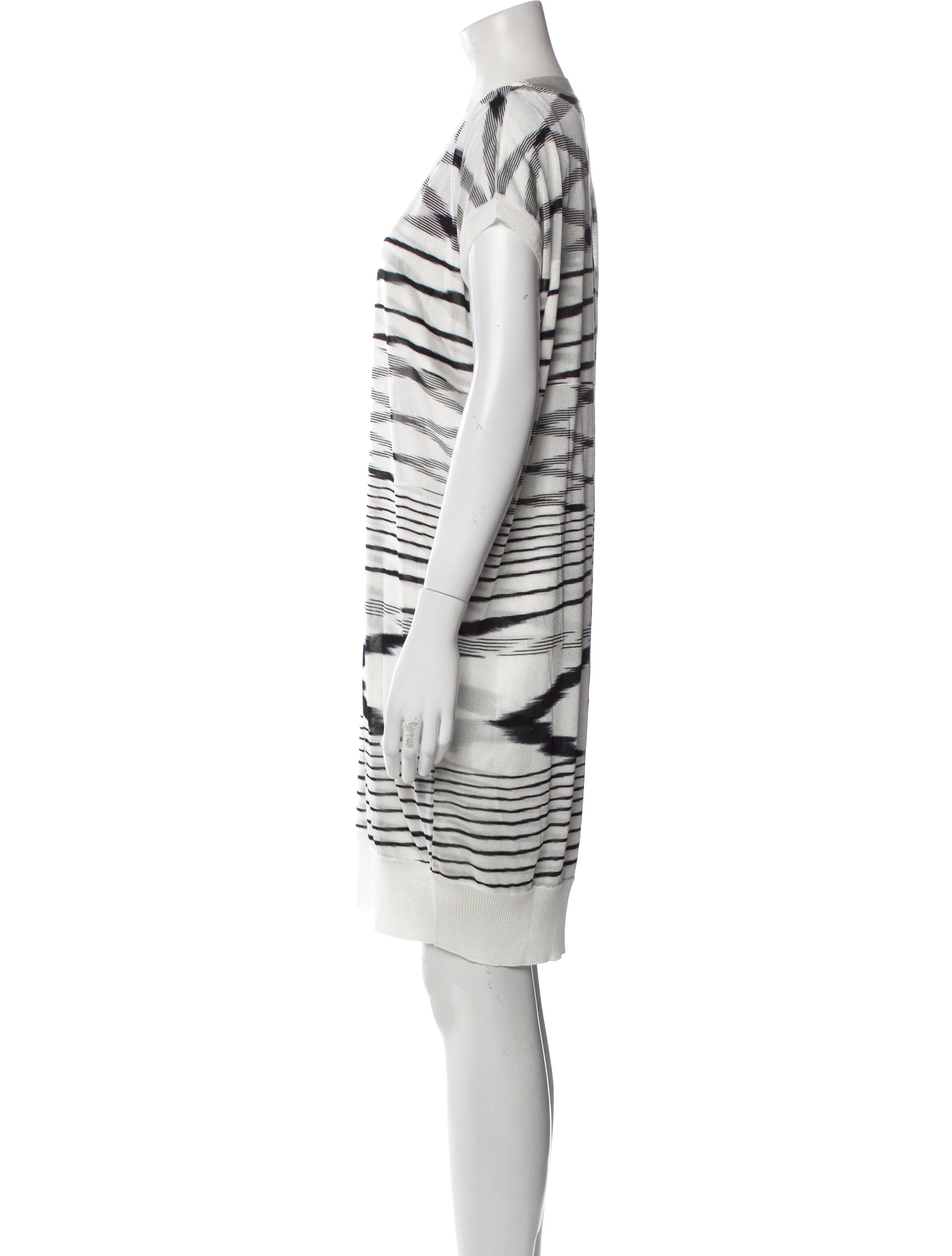 Missoni Striped Knee-Length Dress w/ Tags