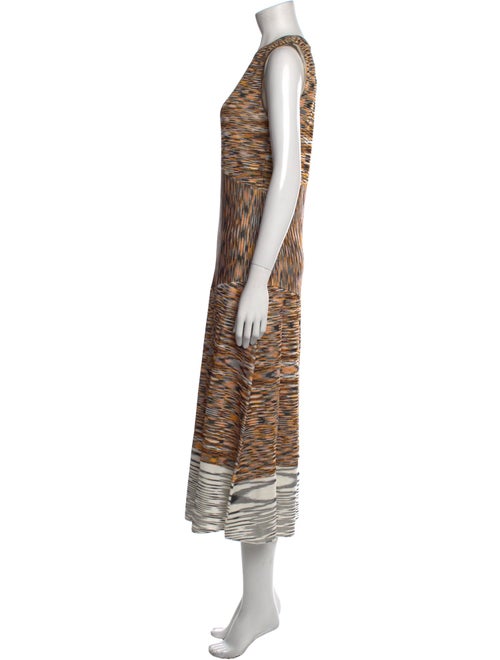 Missoni Striped Midi Length Dress