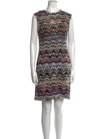 Missoni Dresses Printed Mini Dress Us10, It46 | L