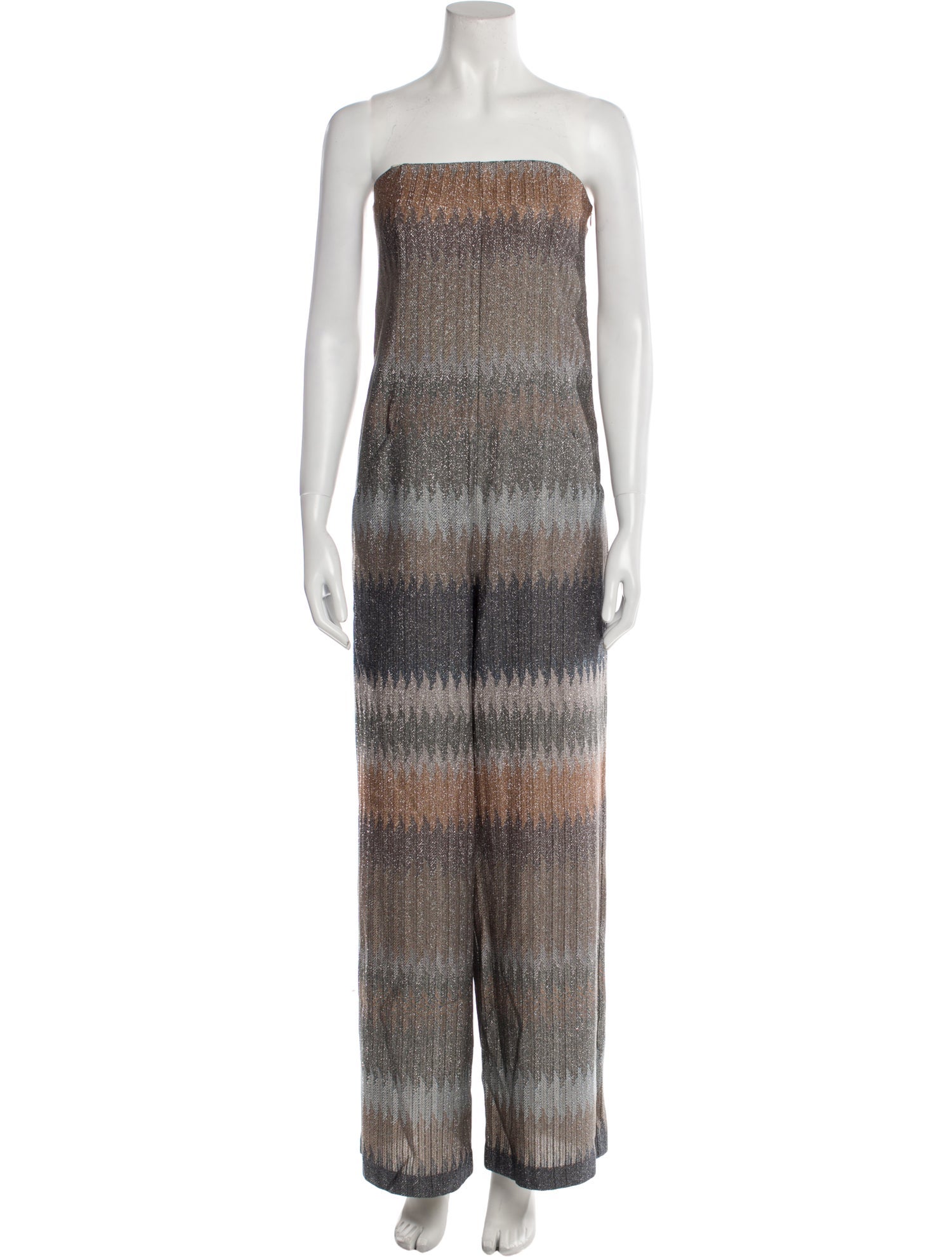 Missoni Striped Strapless Jumpsuit w/ Tags