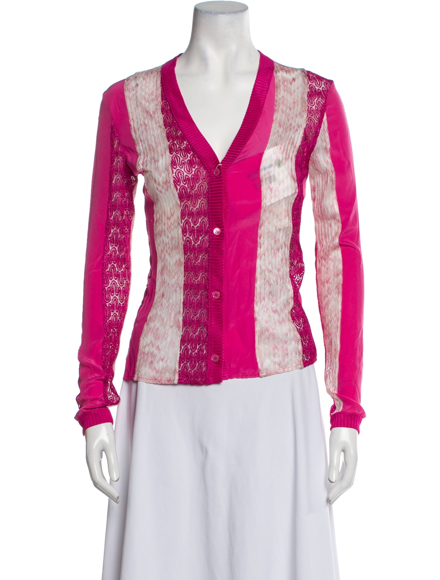 Missoni Striped V-Neck Sweater