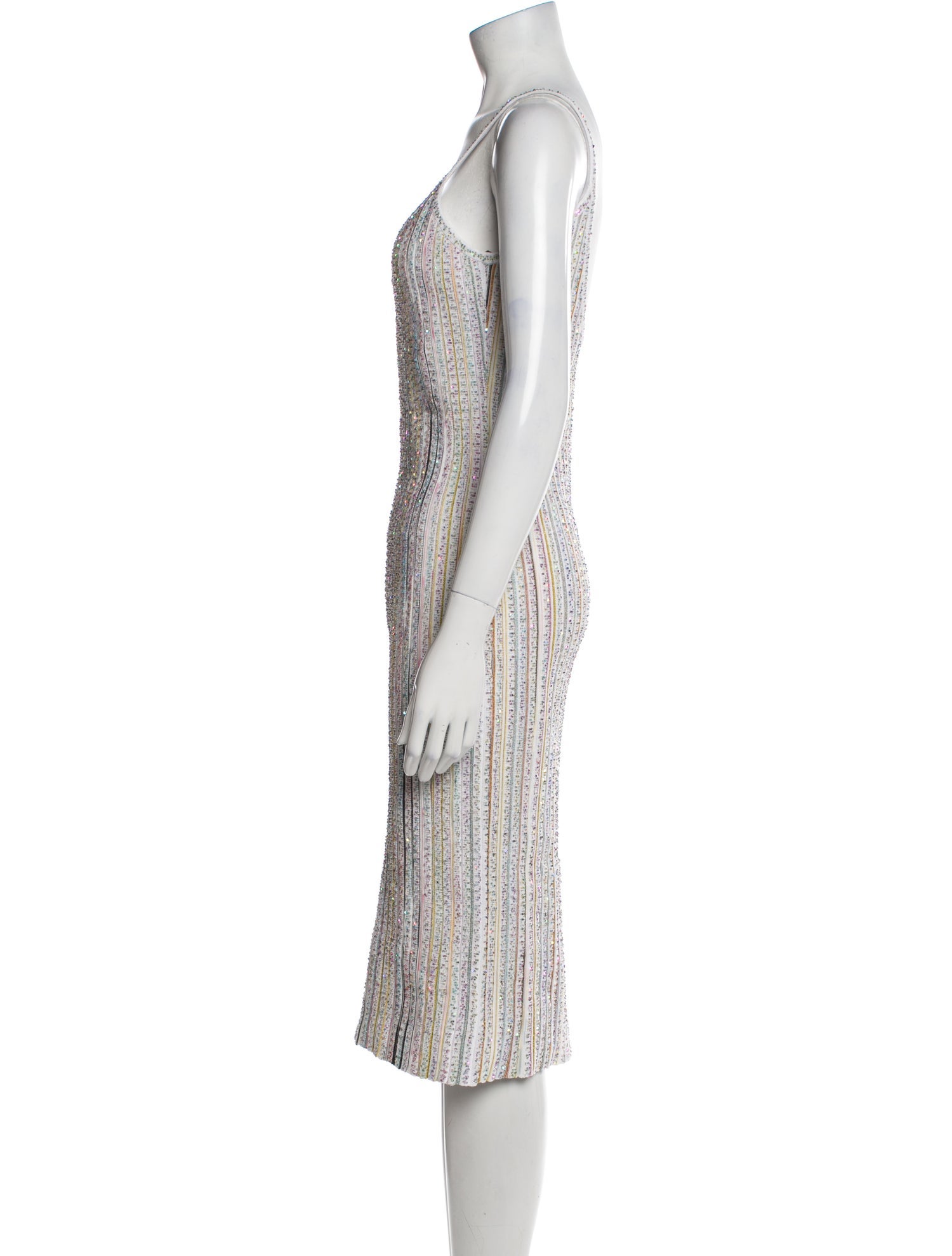 Missoni Striped Midi Length Dress