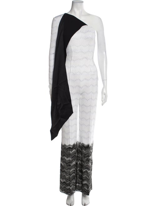 Missoni Printed One-Shoulder Jumpsuit