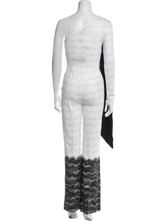 Missoni Printed One-Shoulder Jumpsuit