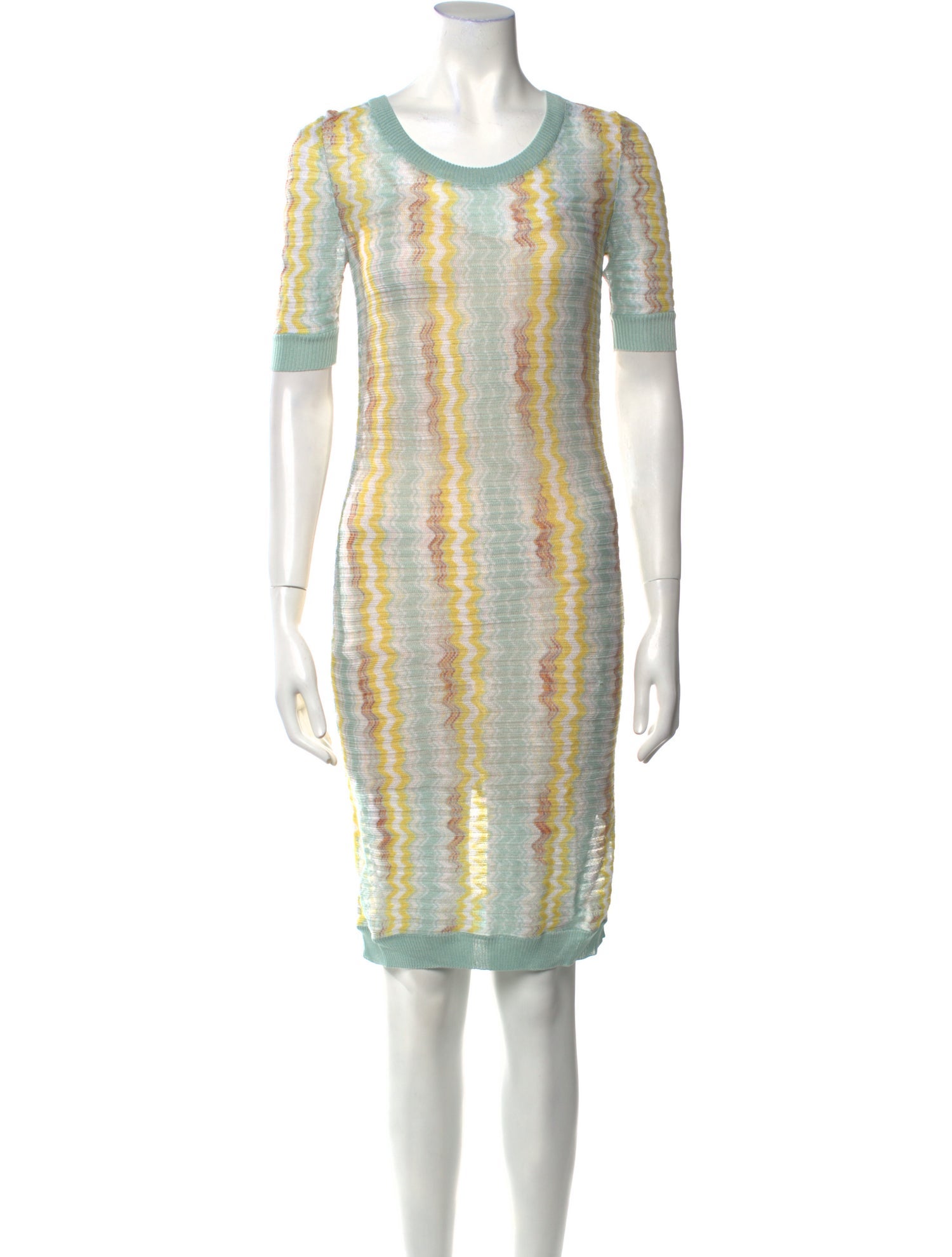 Missoni Printed Knee-Length Dress w/ Tags