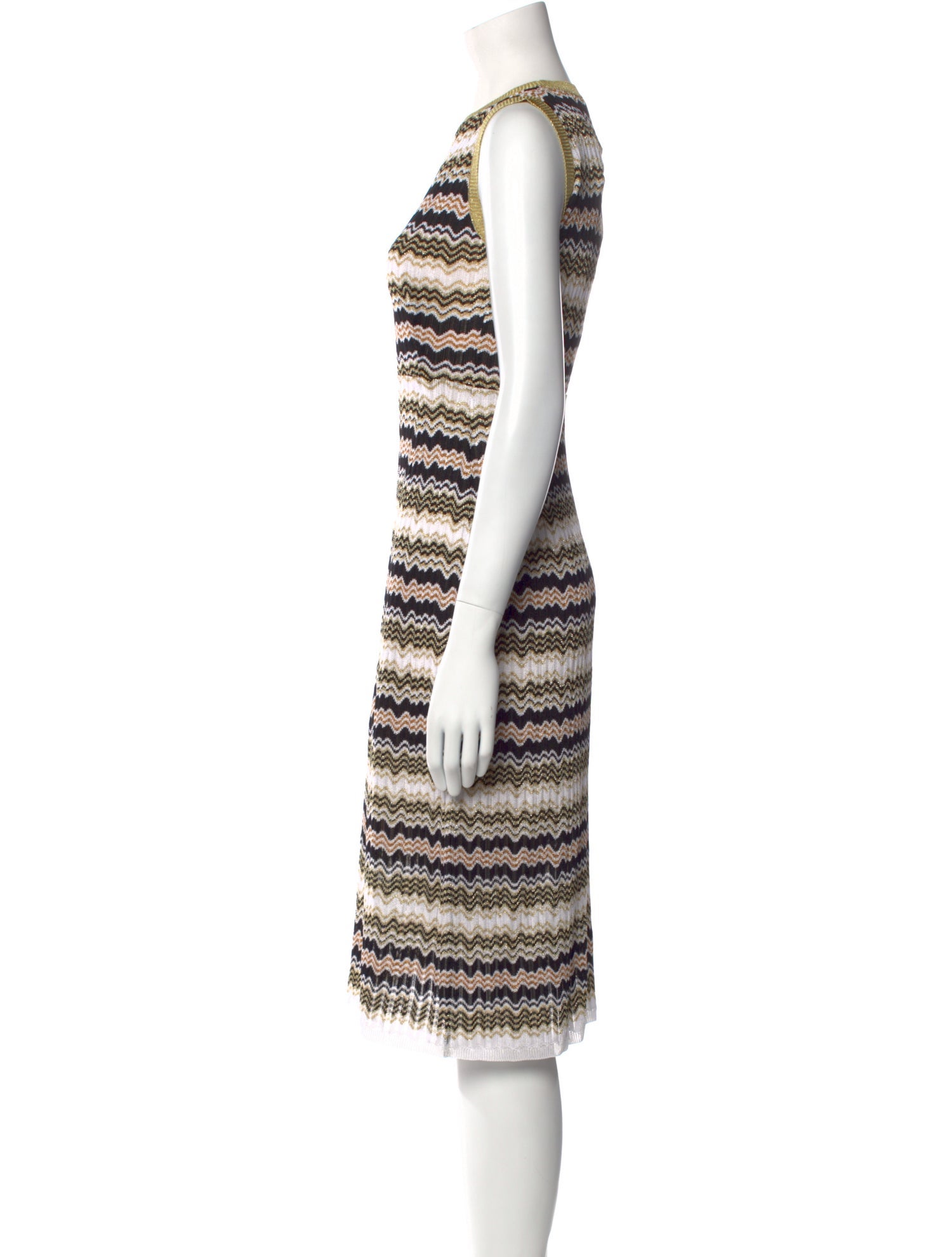 Missoni Silk Knee-Length Dress w/ Tags