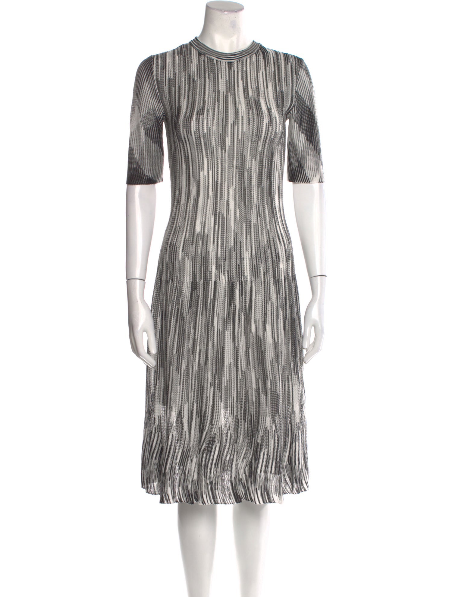 Missoni Striped Midi Length Dress