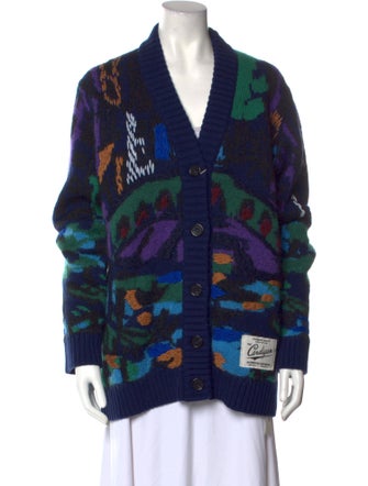 Missoni Printed V-Neck Sweater