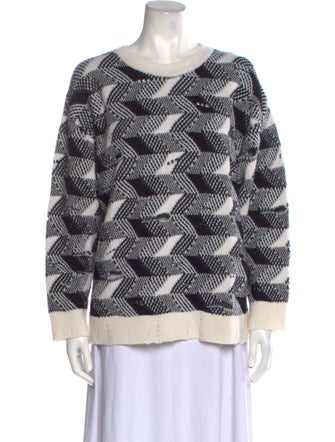 Missoni Printed Scoop Neck Sweater