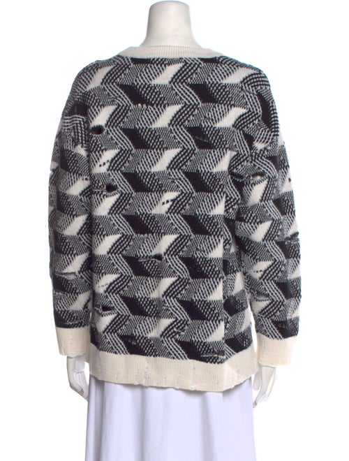 Missoni Printed Scoop Neck Sweater