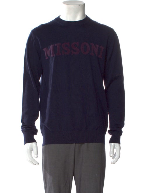 Missoni Graphic Print Crew Neck Pullover