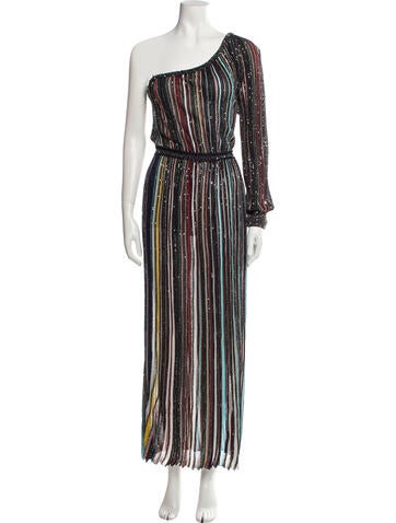 Missoni Dresses Striped Long Dress Us2, It38 | XS