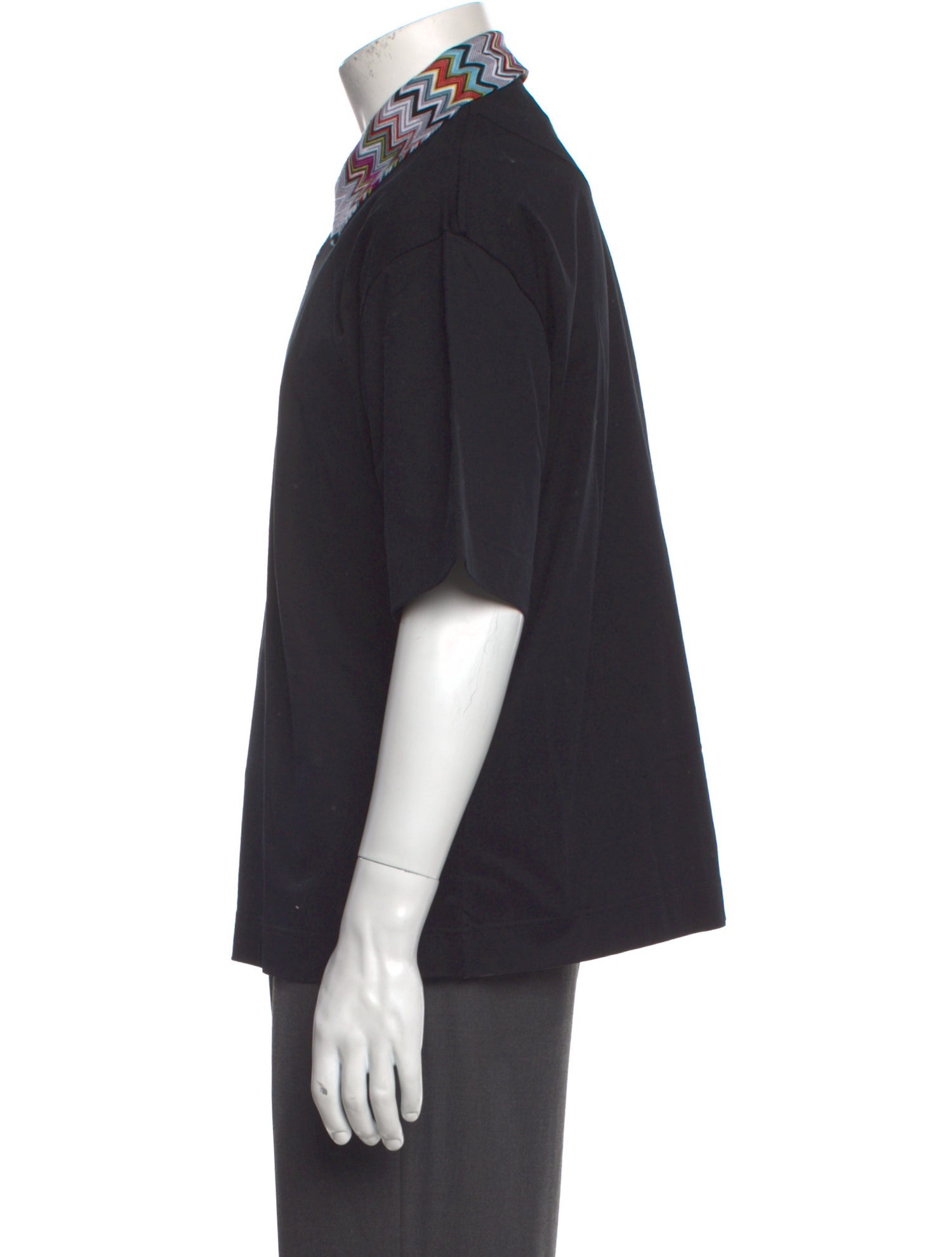 Missoni Printed Crew Neck Polo Shirt w/ Tags