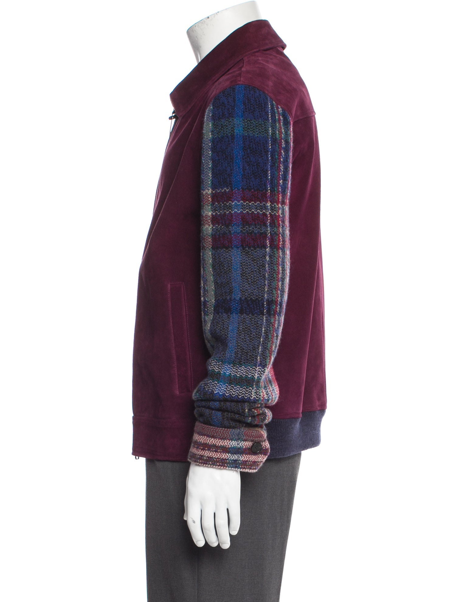 Missoni Plaid Print Denim Jacket w/ Tags