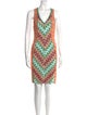 Missoni Printed Knee-Length Dress