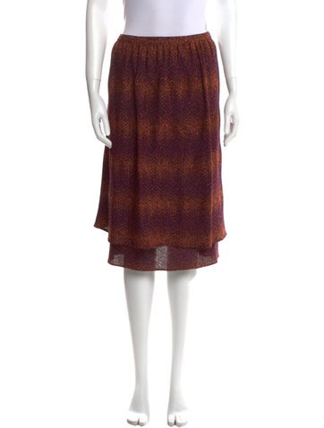 Missoni Skirts Striped Knee-Length Skirt XS