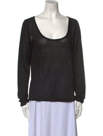 Missoni Tops Scoop Neck Long Sleeve Sweatshirt M