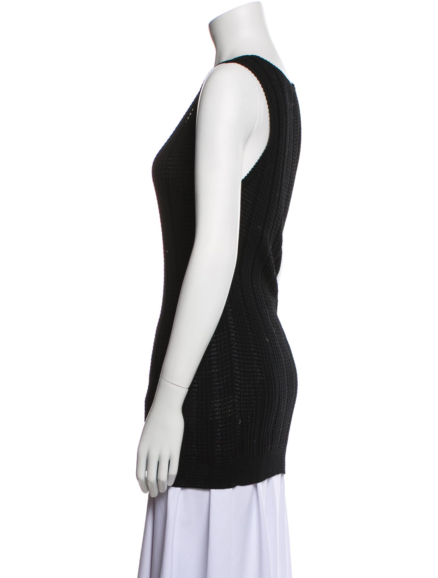 Missoni Scoop Neck Sleeveless Top