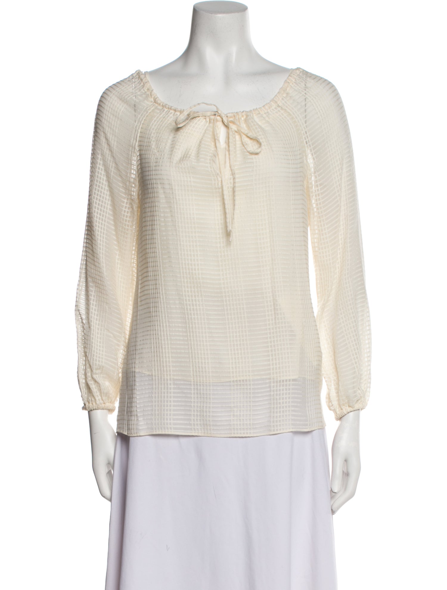 Alexander Wang Striped Strapless Top