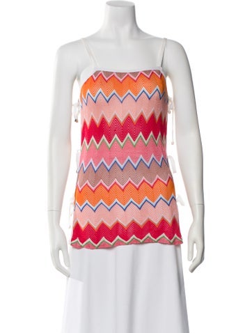 Alexander Wang Tops Striped Strapless Top XS