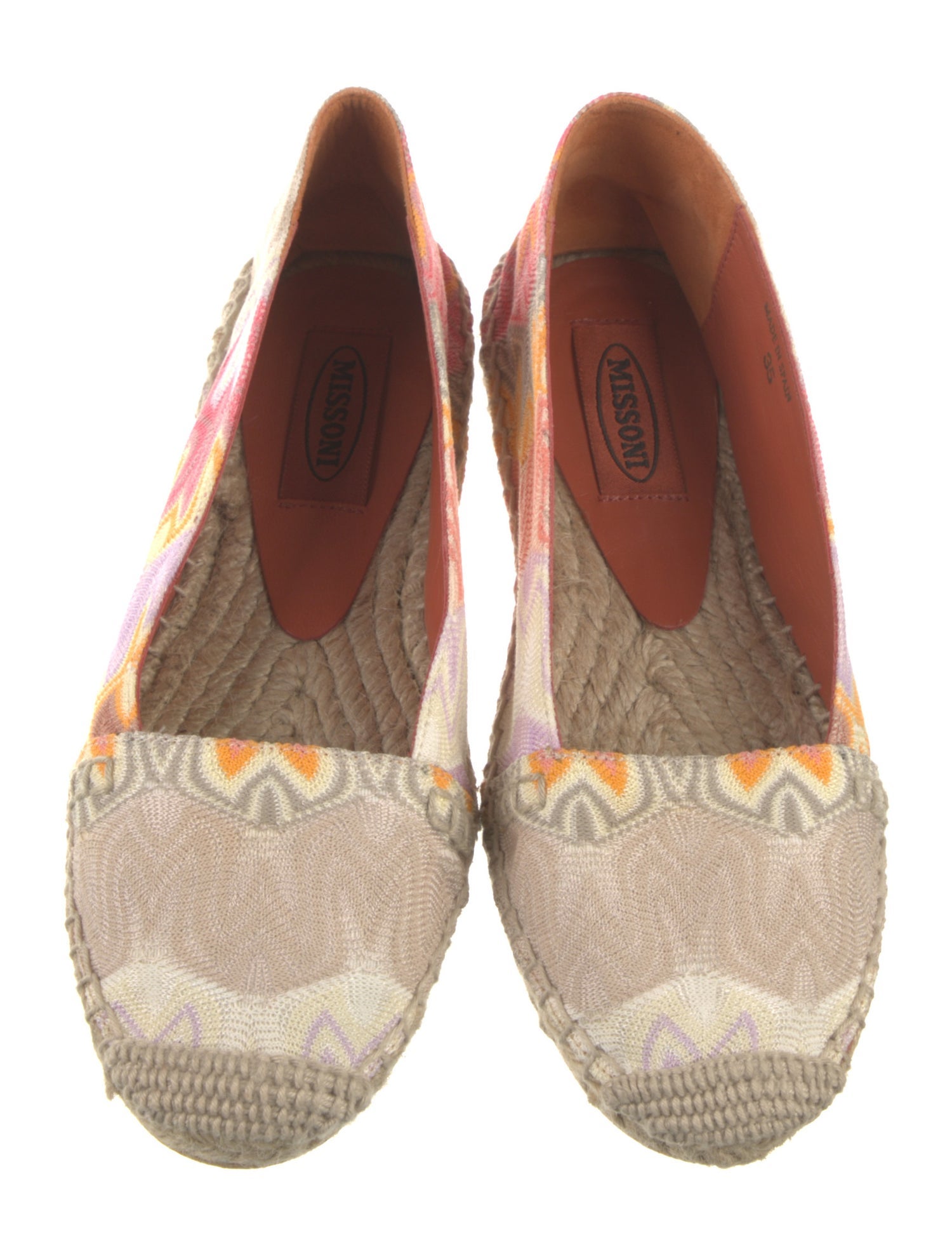 Missoni Canvas Striped Espadrilles